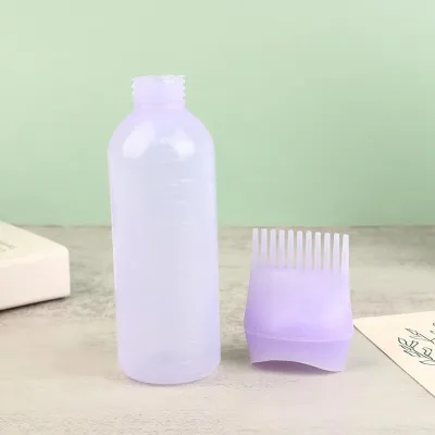 Multicolor Plastic Hair Dye Refillable Bottle Oil Applicator